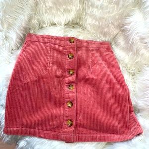 pacSun corduroy skirt